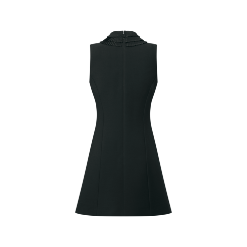 Pleat Collar Fitted Dress in Women's Ready-to-Wear Dresses collections by Louis Vuitton (Product zoom)