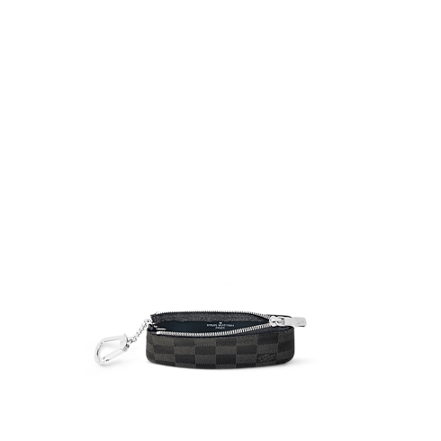 Pochette Cle Damier Graphite Canvas in Super Lucky Day's For Him } collections by Louis Vuitton (Product zoom)