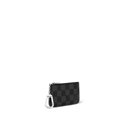 Pochette Cle Damier Graphite Canvas in Super Lucky Day's For Him } collections by Louis Vuitton (Product zoom)