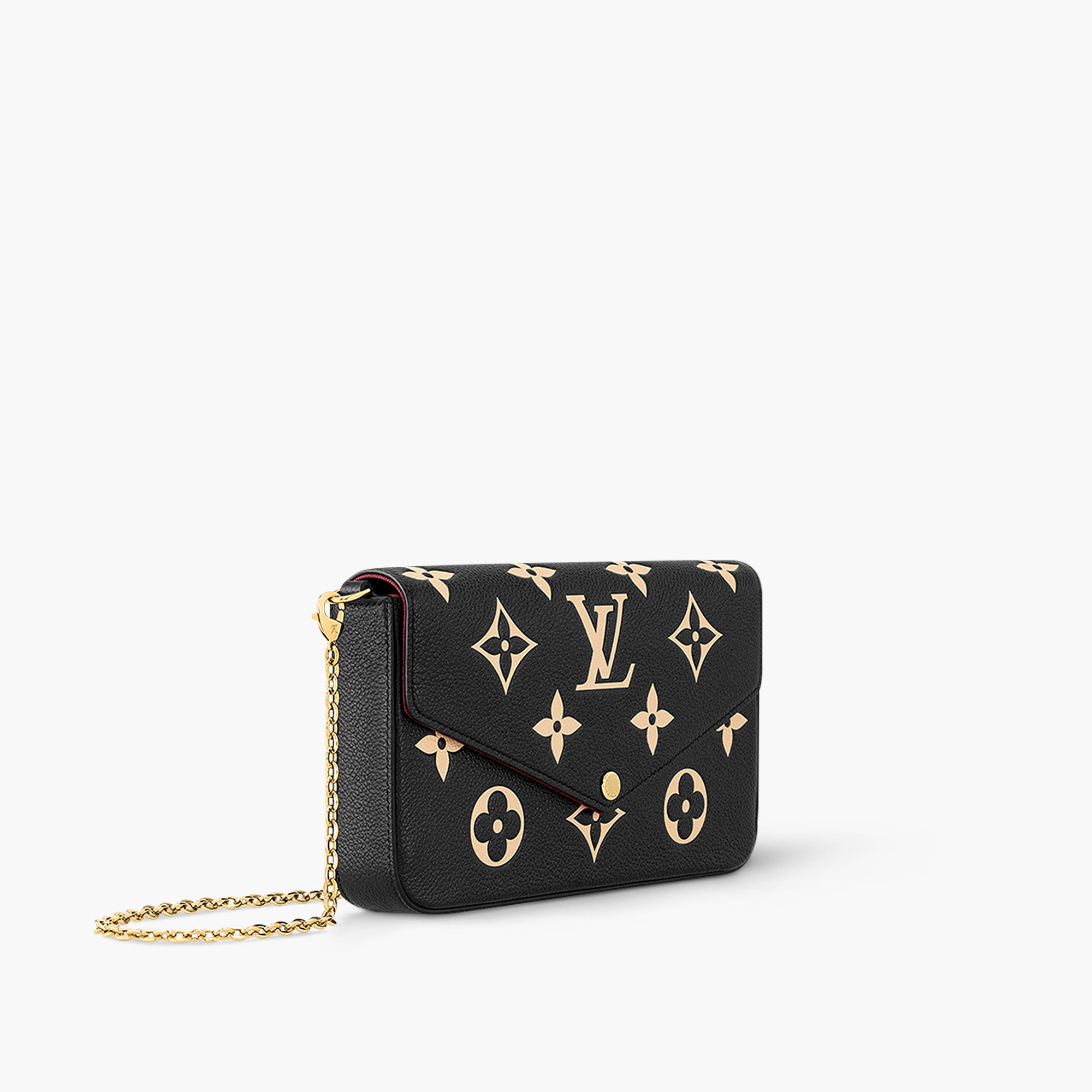 Felicie Chain Felicie Pochette Lv Black Pochette Félicie Monogram