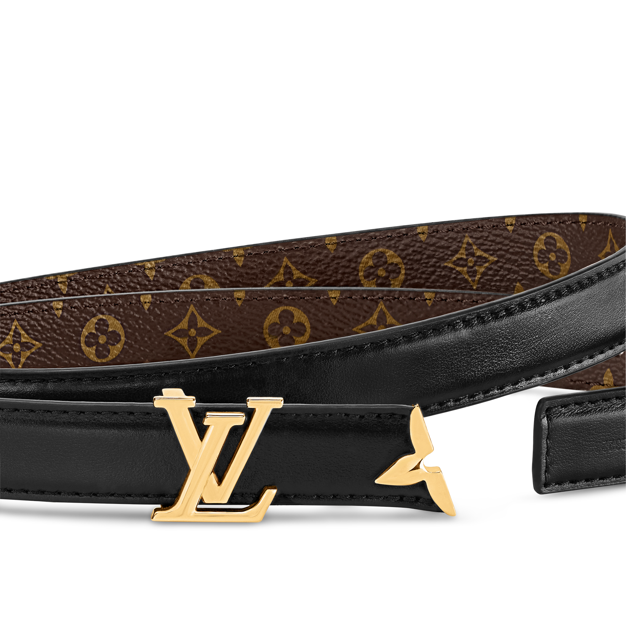Pretty LV 20mm Reversible Belt Monogram Canvas in Women