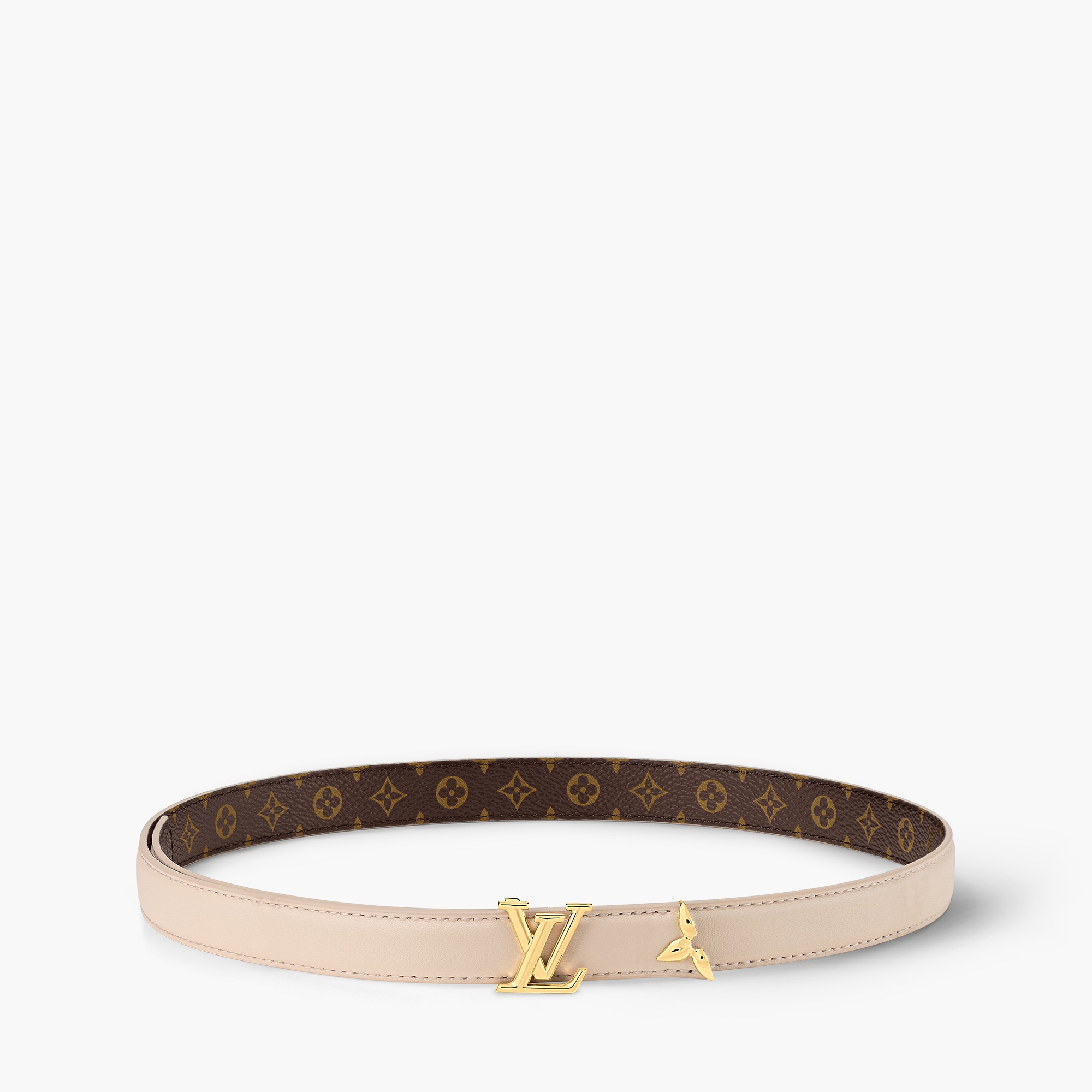 Pretty LV 20mm Reversible Belt Monogram Canvas Accessories