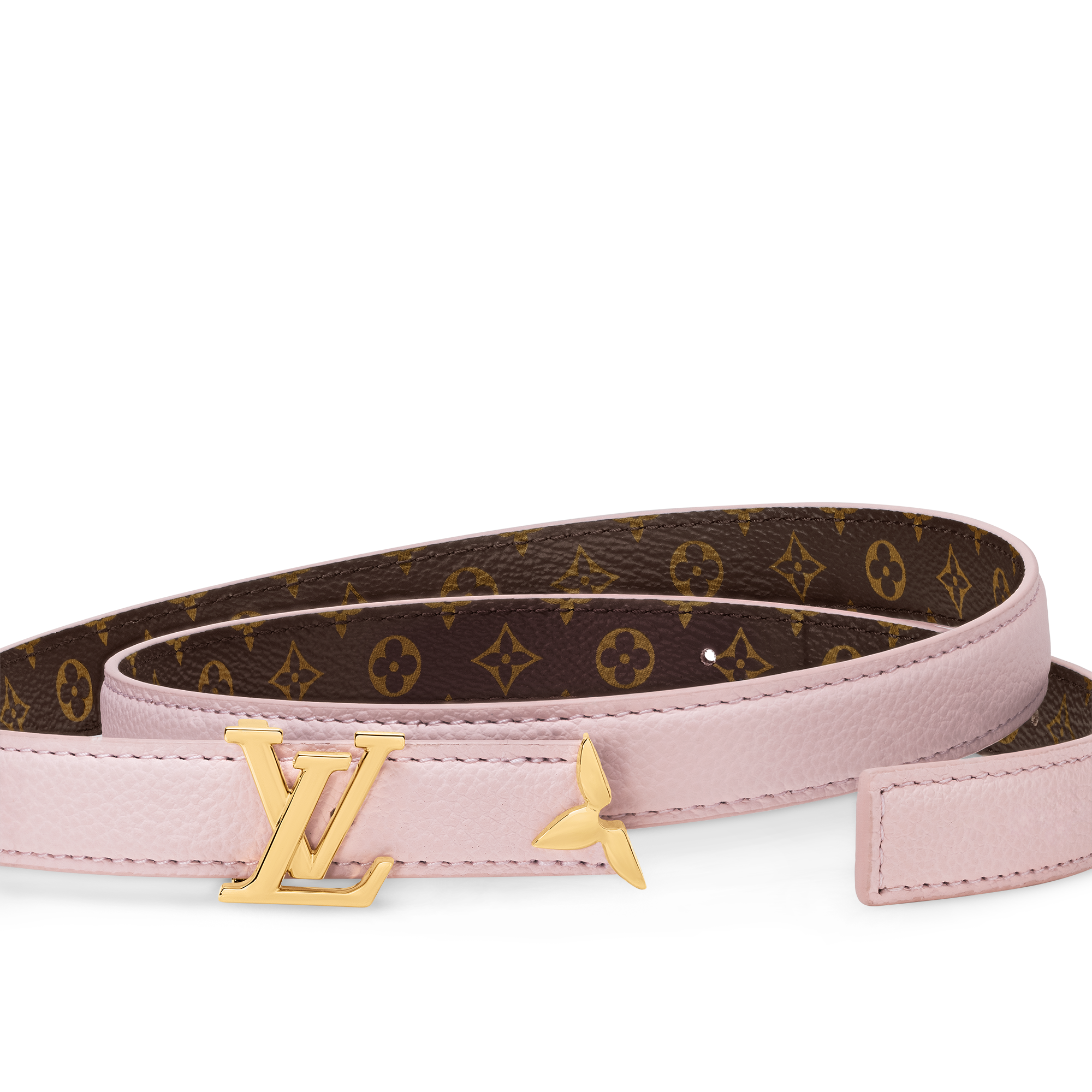 Pretty LV 20mm Reversible Belt Monogram Canvas in Women