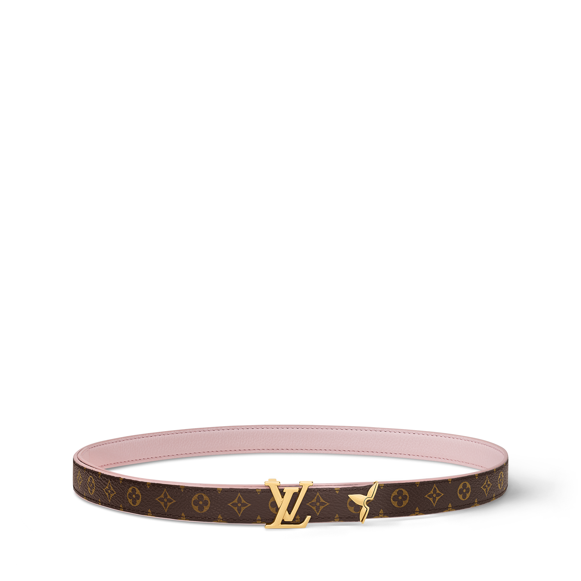 Pretty LV 20mm Reversible Belt Monogram Canvas in Women