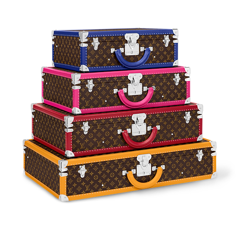 Pyramide Bisten 50 - 80 Monogram Macassar Canvas in Trunks, Travel and Home's Trunks and Boxes Trunks and Suitcases collections by Louis Vuitton (Product zoom)