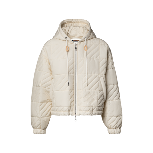 Quilted Damier Zip-Up Jacket in Women's Ready-to-Wear Coats and Jackets collections by Louis Vuitton (Product zoom)