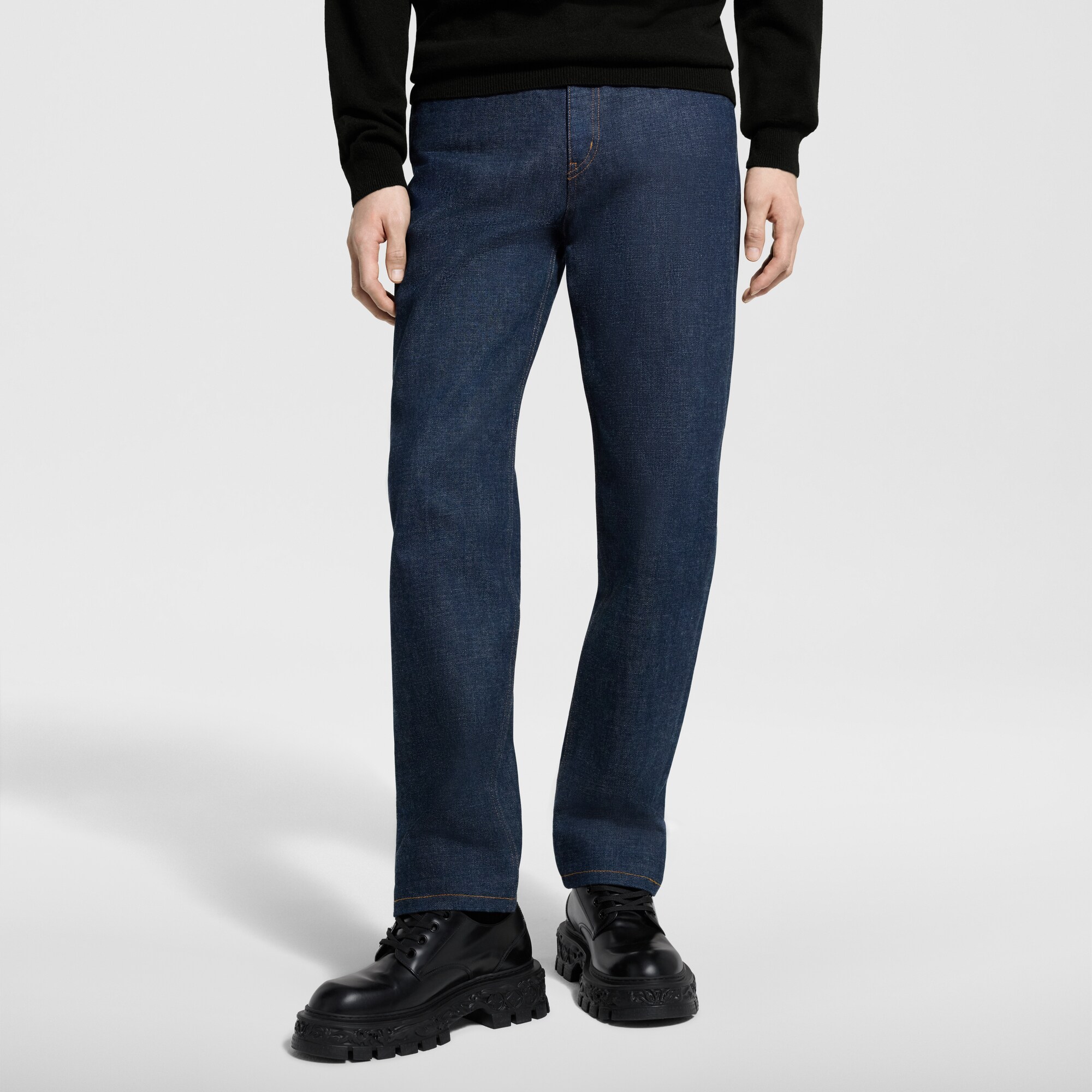 Regular Denim Pants  in Men