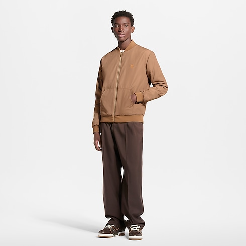 Reversible Monogram Fleece Bomber in Men's Ready-to-Wear All Ready-to-Wear collections by Louis Vuitton (Product zoom)