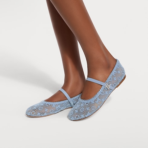 Romy Flat Ballerina in Women's Shoes Loafers and Ballerinas collections by Louis Vuitton (Product zoom)