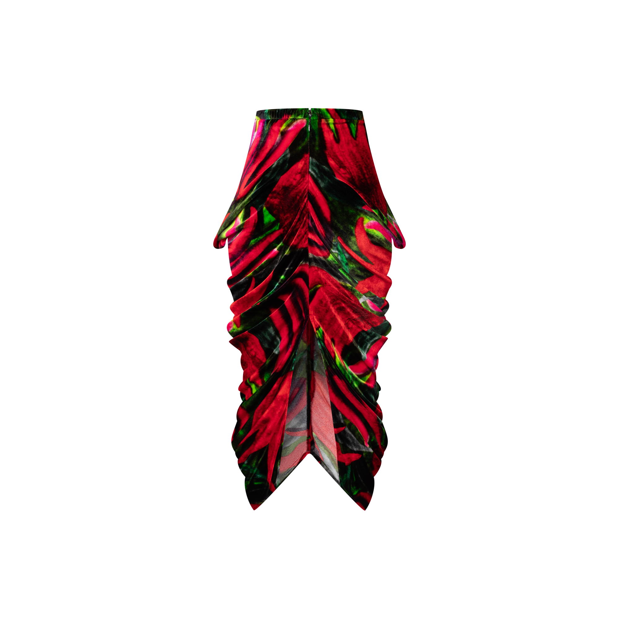 Ruched Maxi Skirt  in Women