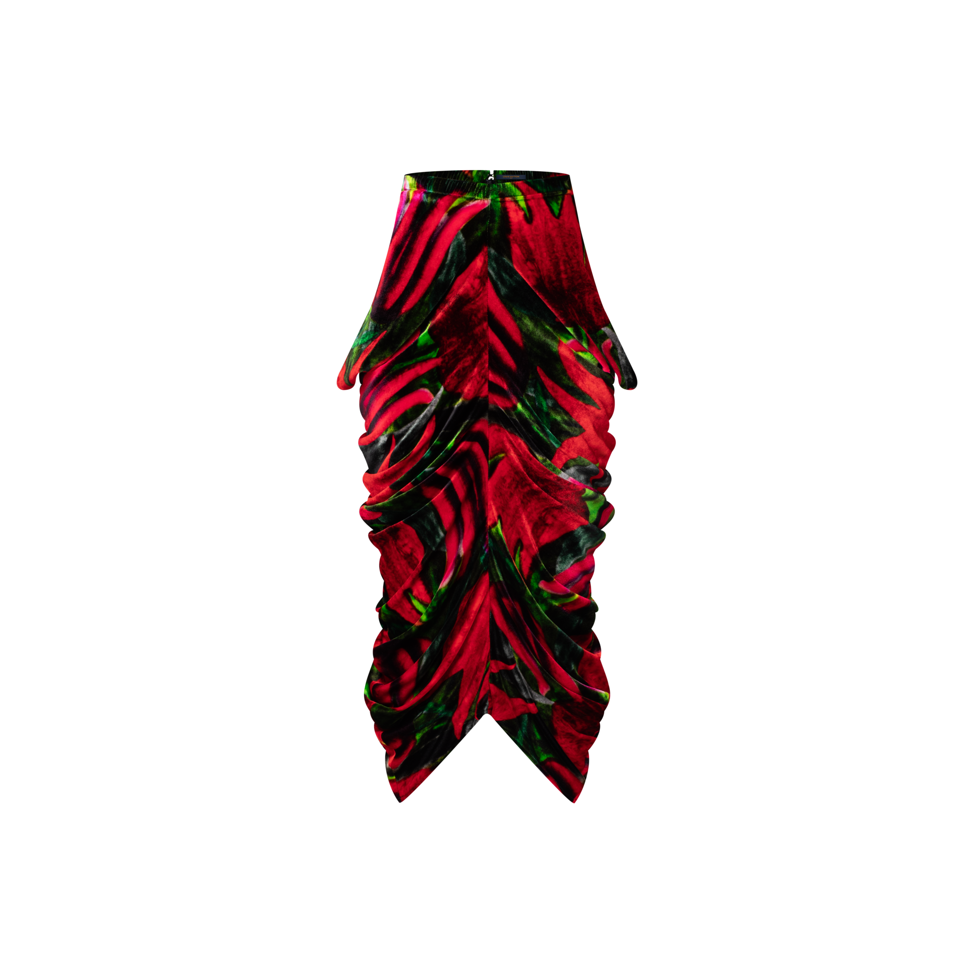 Ruched Maxi Skirt  in Women