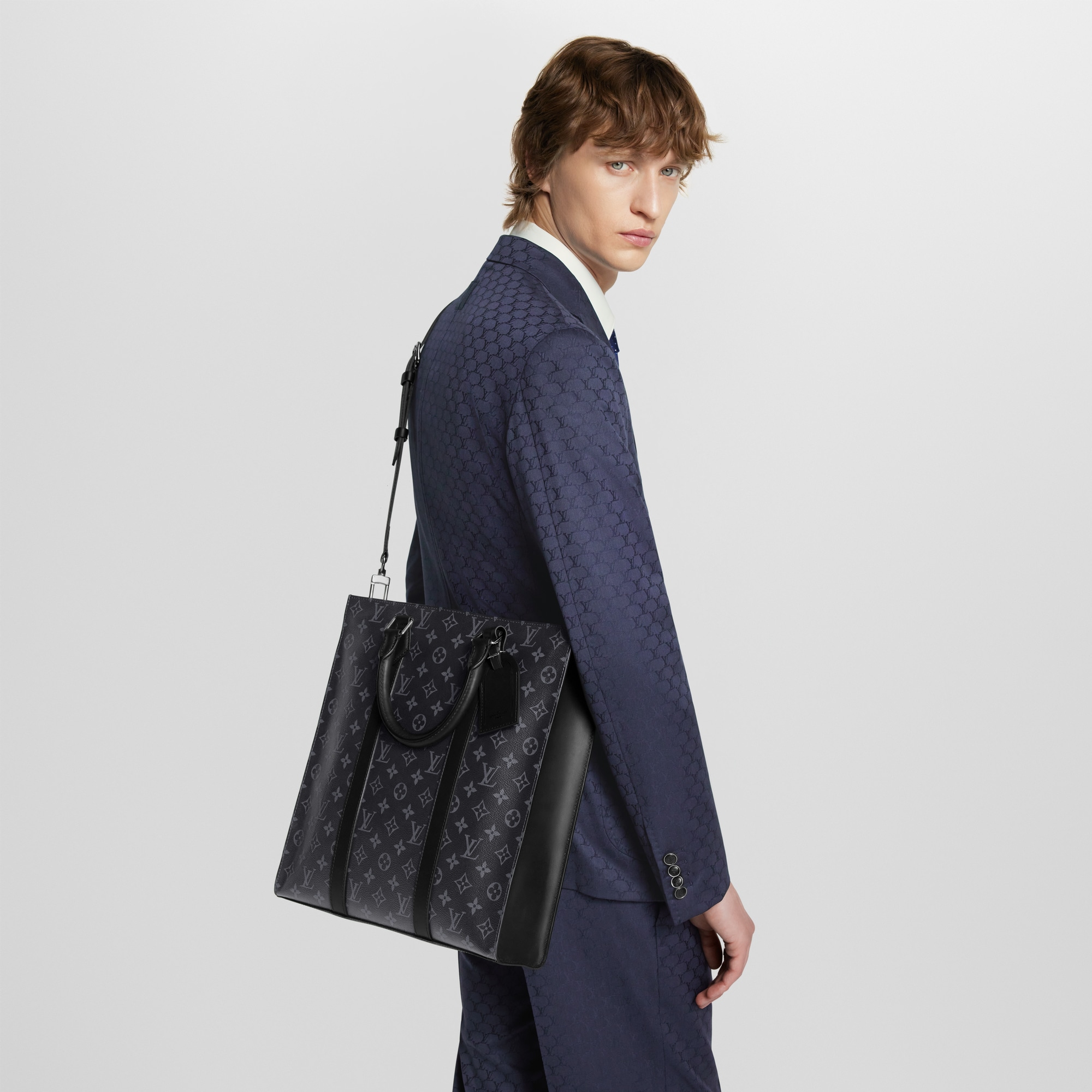 Sac Plat Monogram Eclipse in Men