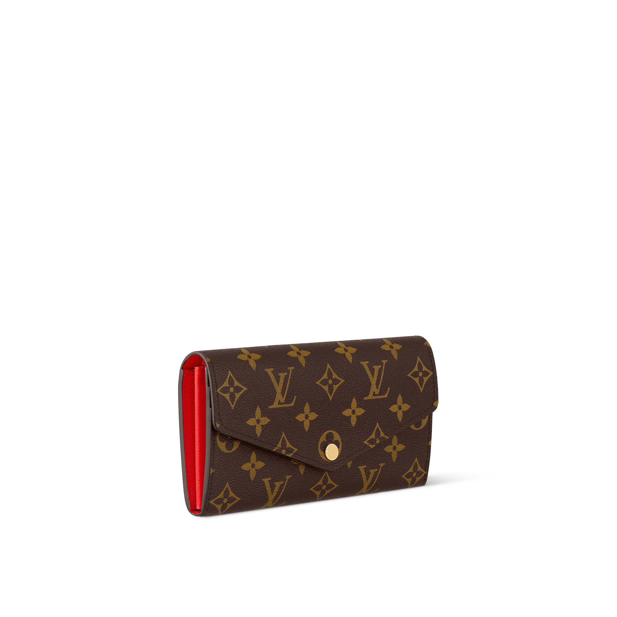 Sarah Wallet Monogram Canvas in Women