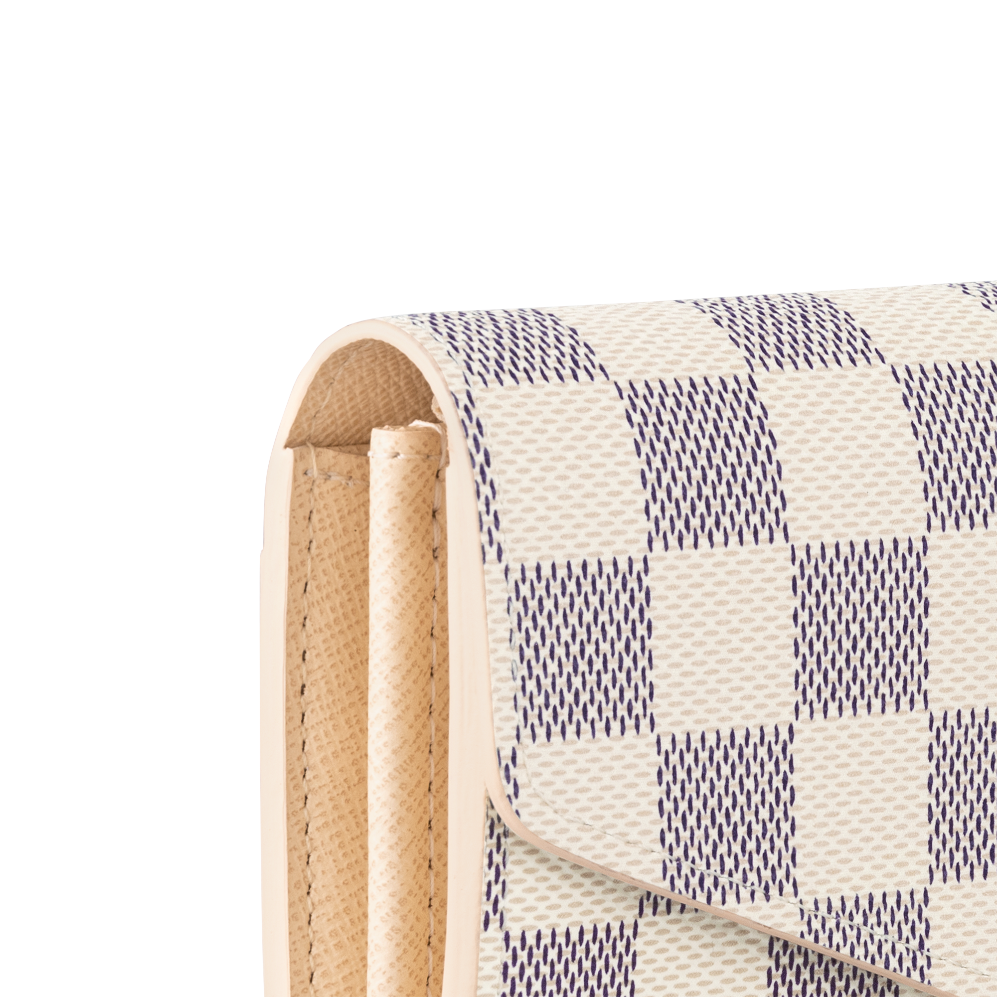 Sarah Wallet Damier Azur Canvas in Women