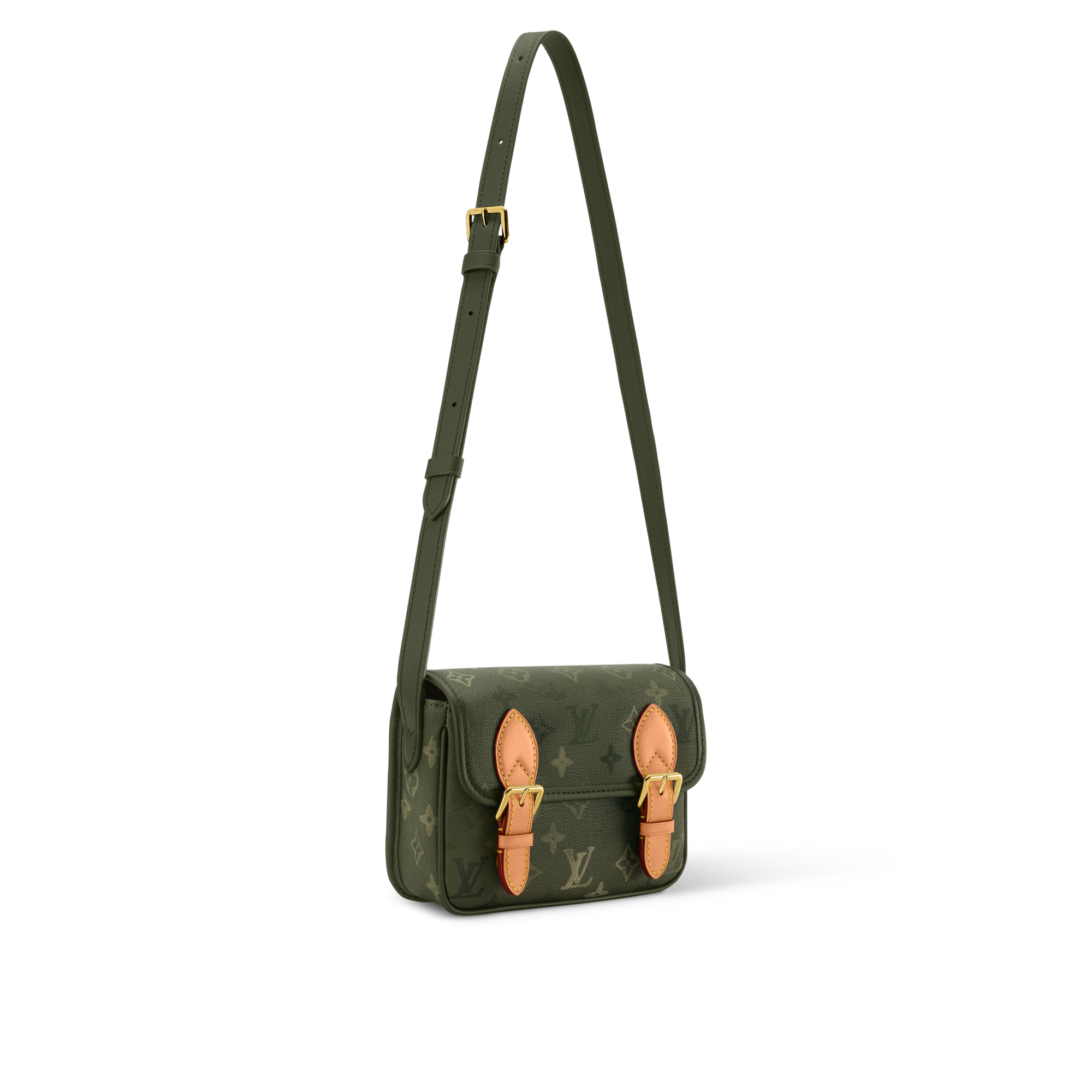 Satchel Wearable Wallet Monogram Other Canvas in Men