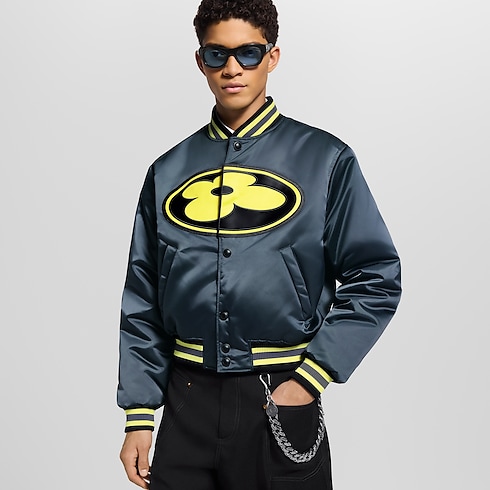 Satin Baseball Blouson in Men's Ready-to-Wear Outerwear and Coats collections by Louis Vuitton (Product zoom)
