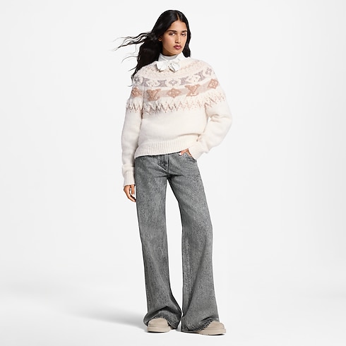 Sequin Alpine Knit Pullover in Women's Ready-to-Wear Tops and Shirts collections by Louis Vuitton (Product zoom)