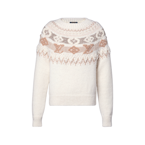 Sequin Alpine Knit Pullover in Women's Ready-to-Wear Tops and Shirts collections by Louis Vuitton (Product zoom)