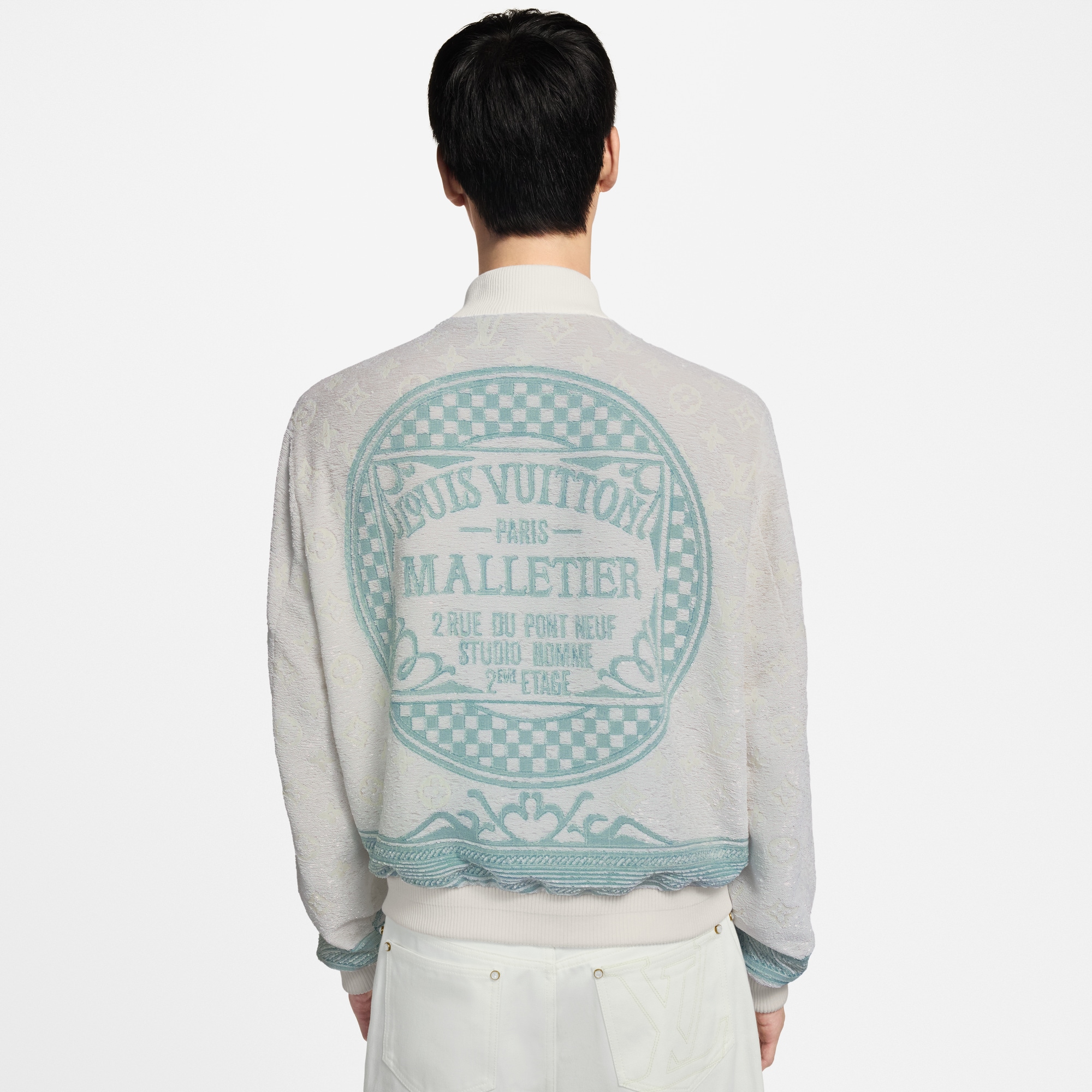 Sequined Bomber  in Men