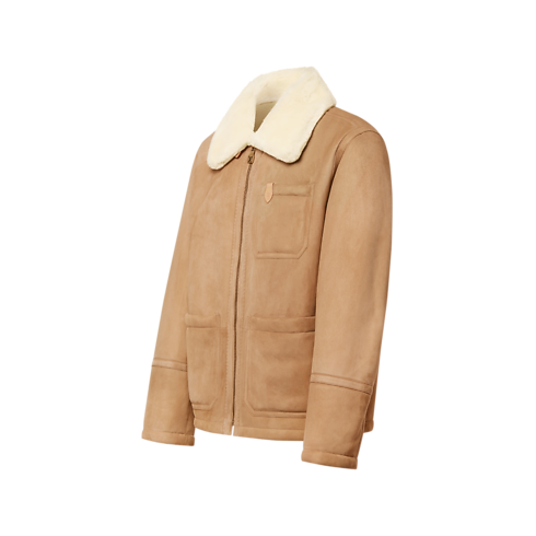 Shearling Workwear Jacket in Men's Ready-to-Wear All Ready-to-Wear collections by Louis Vuitton (Product zoom)