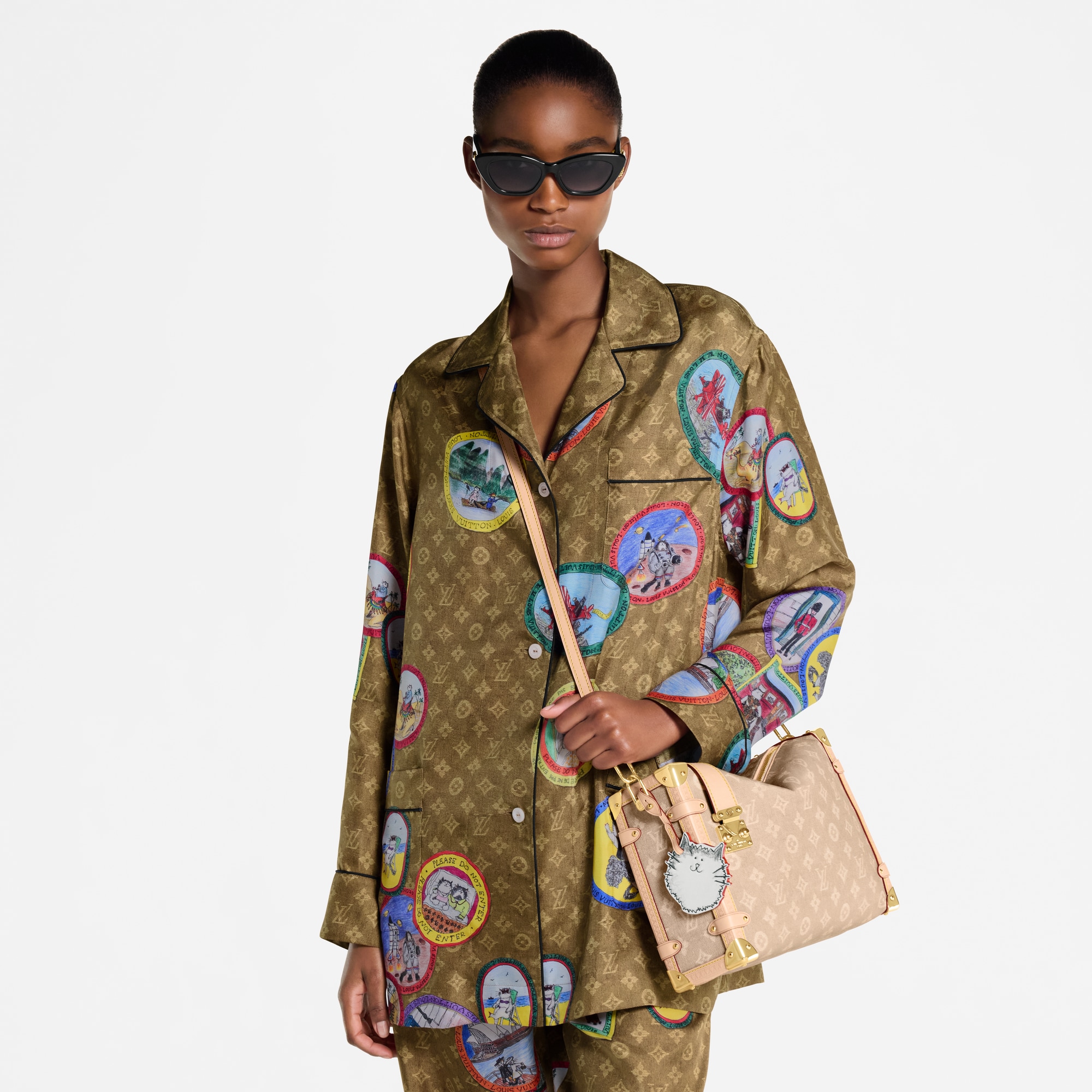 Side Trunk GM Other Monogram Canvas in Bags and Small Leather Goods