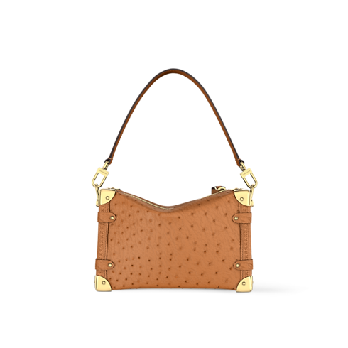 Side Trunk MM Ostrich Leather in Women's Handbags Exotic Leather Bags collections by Louis Vuitton (Product zoom)