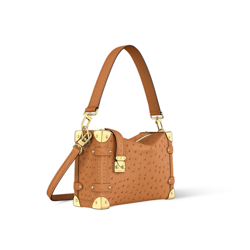 Side Trunk MM Ostrich Leather in Women's Handbags Exotic Leather Bags collections by Louis Vuitton (Product zoom)