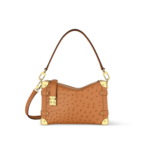 Side Trunk MM Ostrich Leather in Women's Handbags Exotic Leather Bags collections by Louis Vuitton (Product zoom)