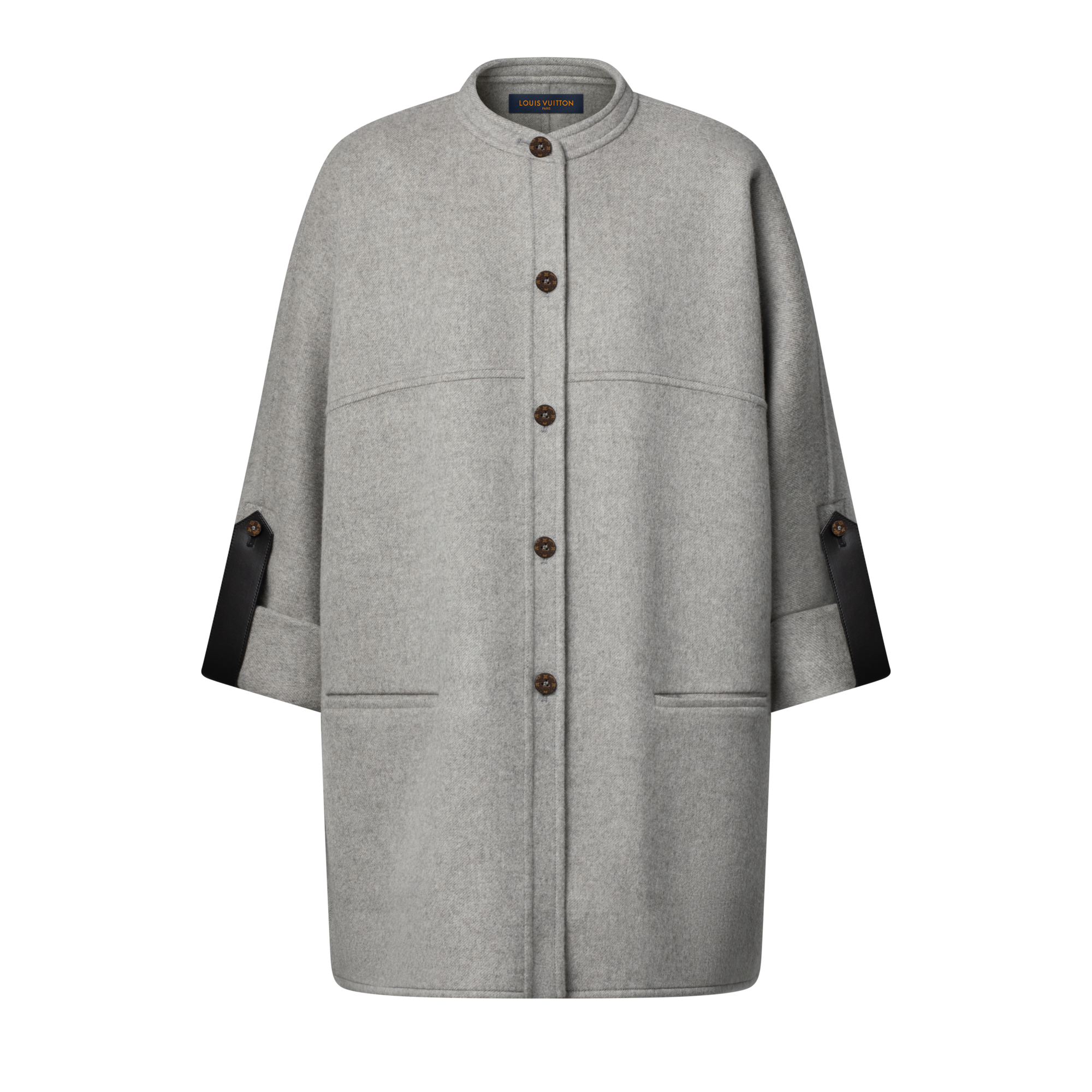 Signature Boxy Button-Up Coat  in Women