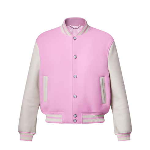 Signature Leather Varsity Jacket in Men's Ready-to-Wear Outerwear and Coats collections by Louis Vuitton (Product zoom)