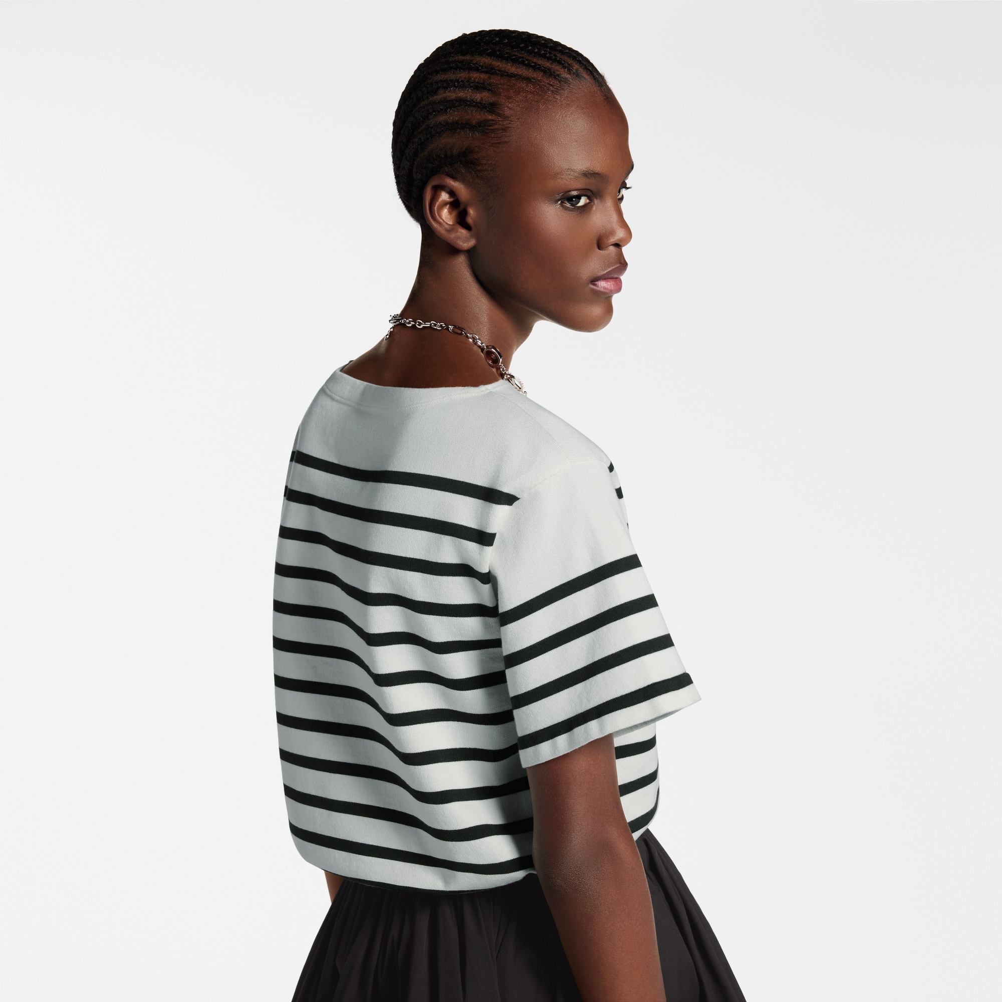 Signature Stripes Knit Top  in Women