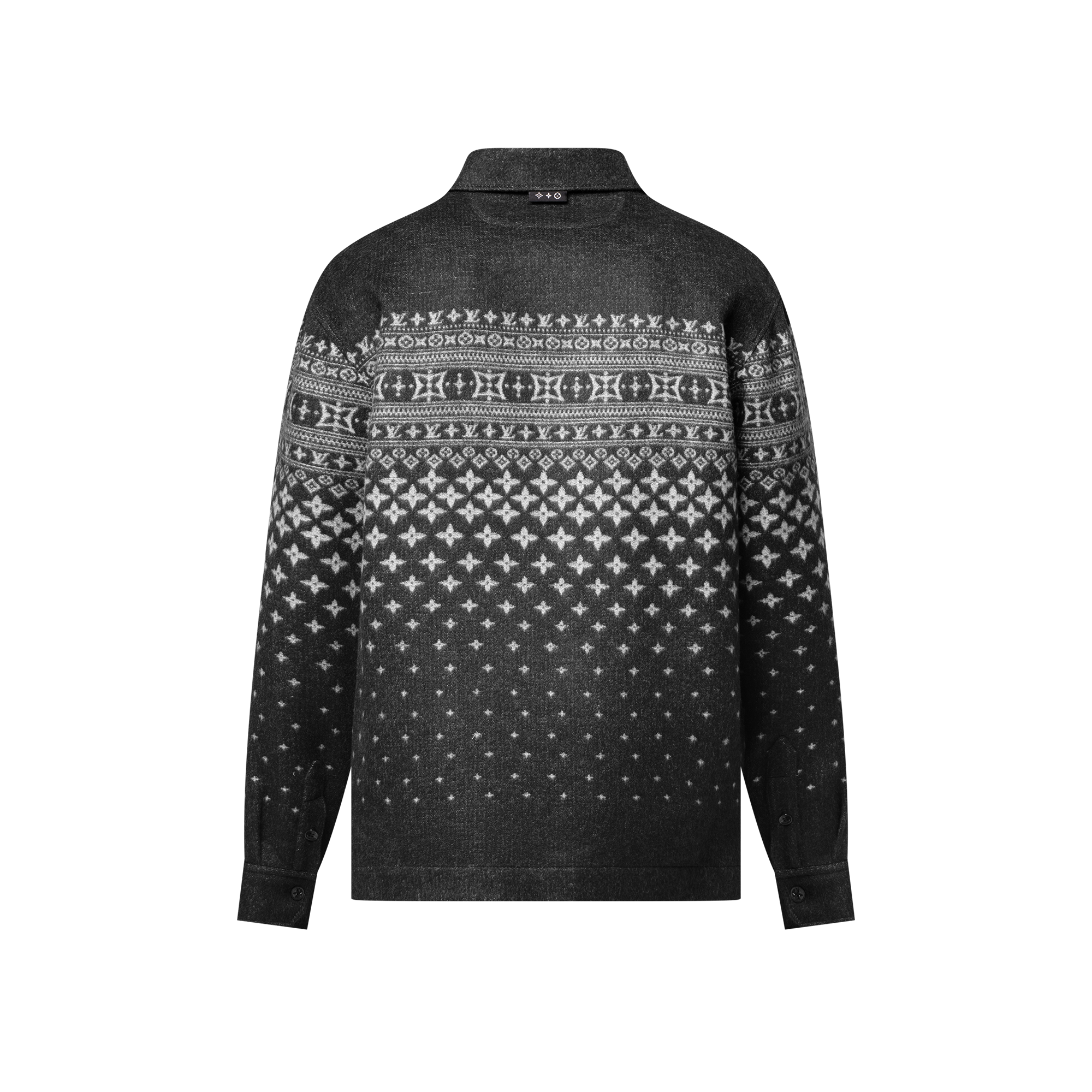 Silk, Cashmere And Wool-Blend Double-Face Jacquard Overshirt  in Men