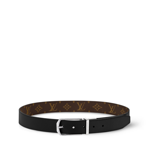 Slender 35mm Reversible Belt Monogram Canvas in Men's Accessories Belts collections by Louis Vuitton (Product zoom)