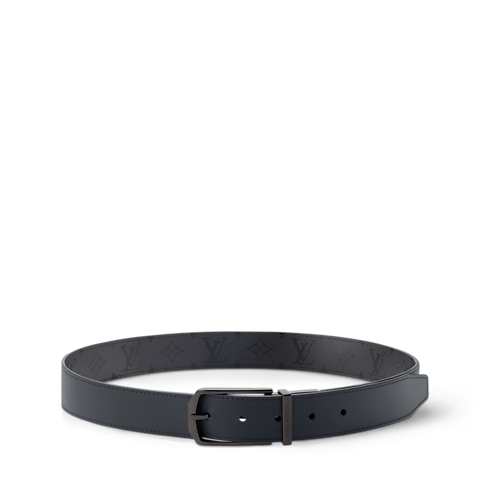 Slender Monogram Midnight 35mm Reversible Belt G72 in Men's Accessories Belts collections by Louis Vuitton (Product zoom)