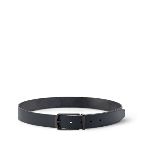 Slender Monogram Midnight 35mm Reversible Belt G72 in Men's Accessories Belts collections by Louis Vuitton (Product zoom)