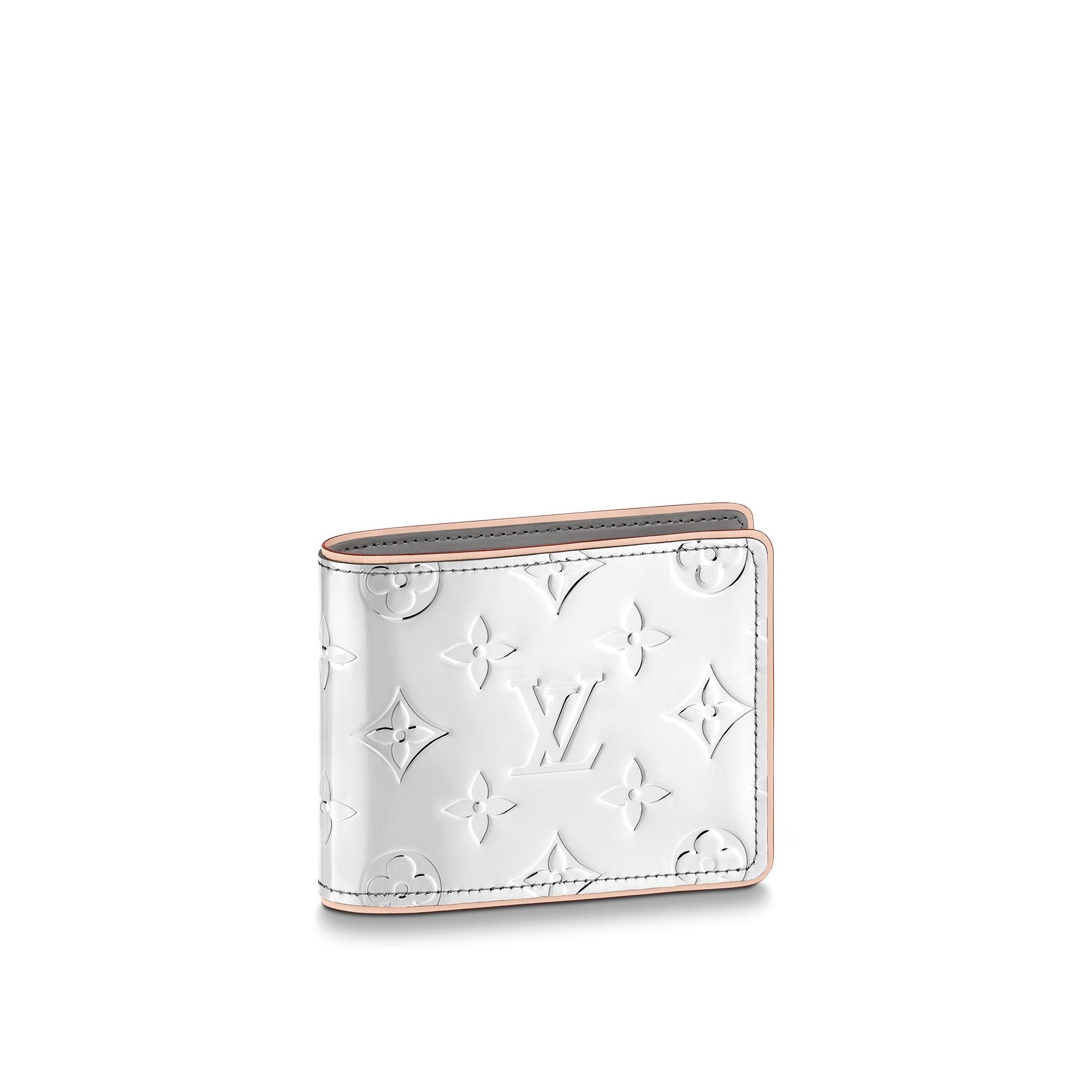 lv wallet white