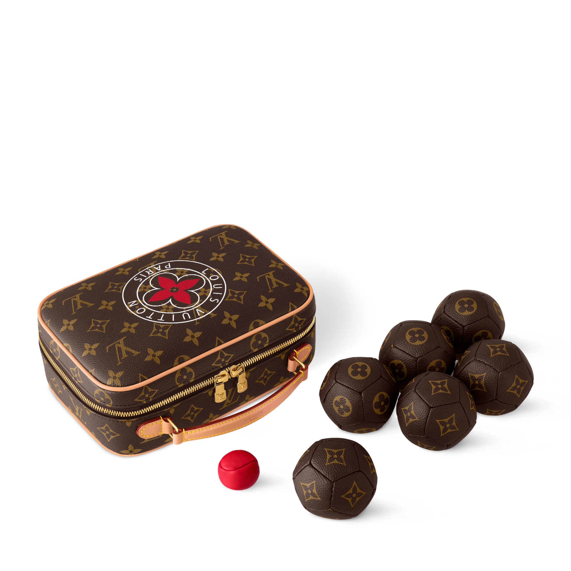 Soft Pétanque Set Monogram Canvas in Trunks, Travel and Home