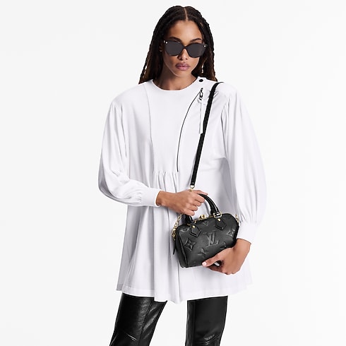 Speedy Bandoulière 20 Monogram Empreinte Leather in Women's Handbags All Handbags for Women collections by Louis Vuitton (Product zoom)