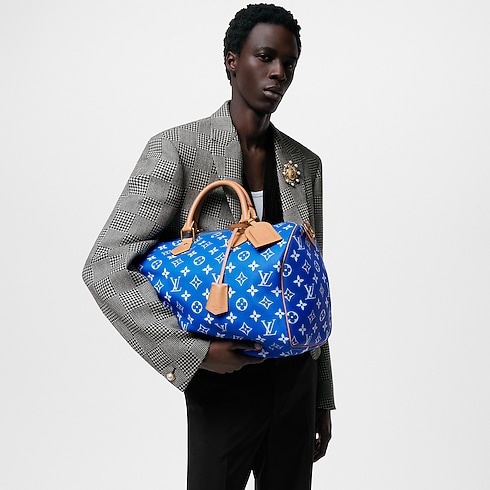 Speedy P9 Bandoulière 40 H40 in Les Extraordinaires's Leather Goods and Travel Speedy P9 collections by Louis Vuitton (Product zoom)