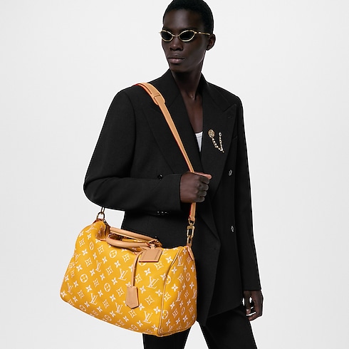 Speedy P9 Bandoulière 40 H40 in Les Extraordinaires's Leather Goods and Travel Speedy P9 collections by Louis Vuitton (Product zoom)