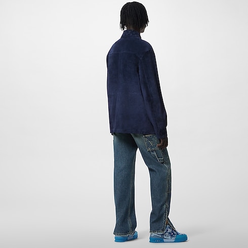 Suede Overshirt in Men's Ready-to-Wear Outerwear and Coats collections by Louis Vuitton (Product zoom)