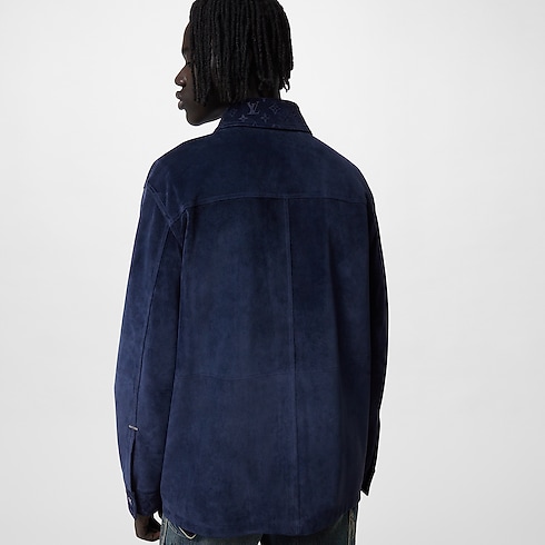 Suede Overshirt in Men's Ready-to-Wear Outerwear and Coats collections by Louis Vuitton (Product zoom)