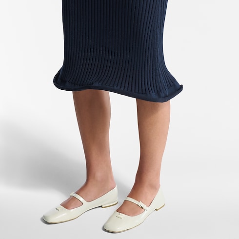 Swing Flat Mary Jane Ballerina in Women's Shoes Loafers and Ballerinas collections by Louis Vuitton (Product zoom)