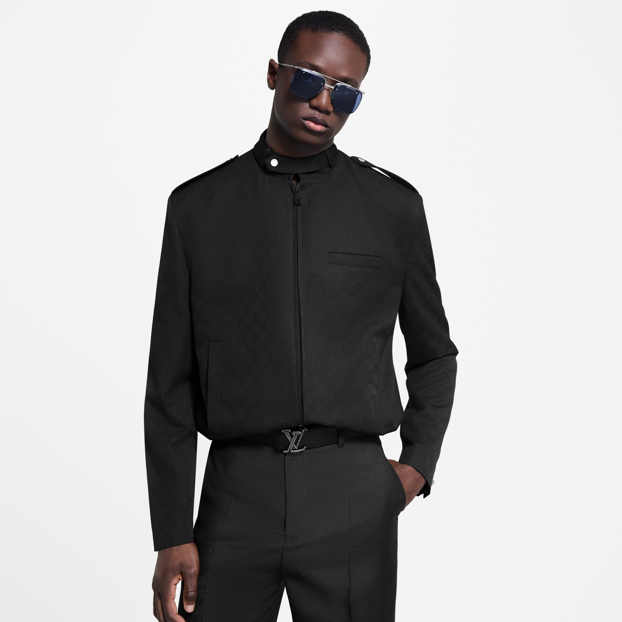 Tailored Damier Blouson  in Men
