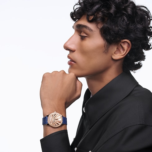 Tambour Convergence, Automatic, 37mm, Rose Gold cropped view