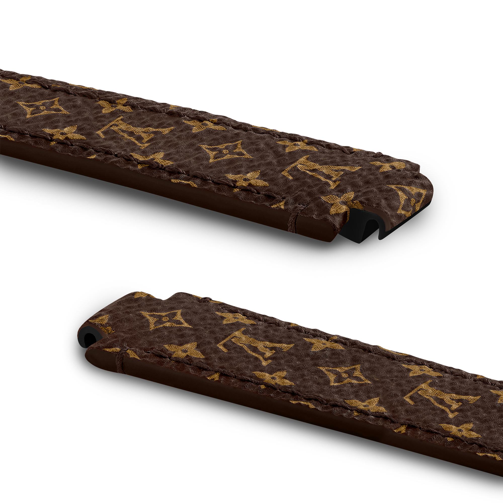 Tambour Nanomonogram Canvas Strap  in Women