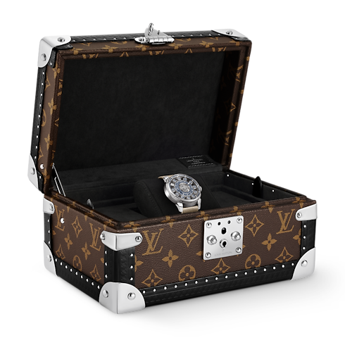 Tambour Spin Time Air Flying Tourbillon, Automatic, 42.5mm, White gold in Watches's All Watches } collections by Louis Vuitton (Product zoom)