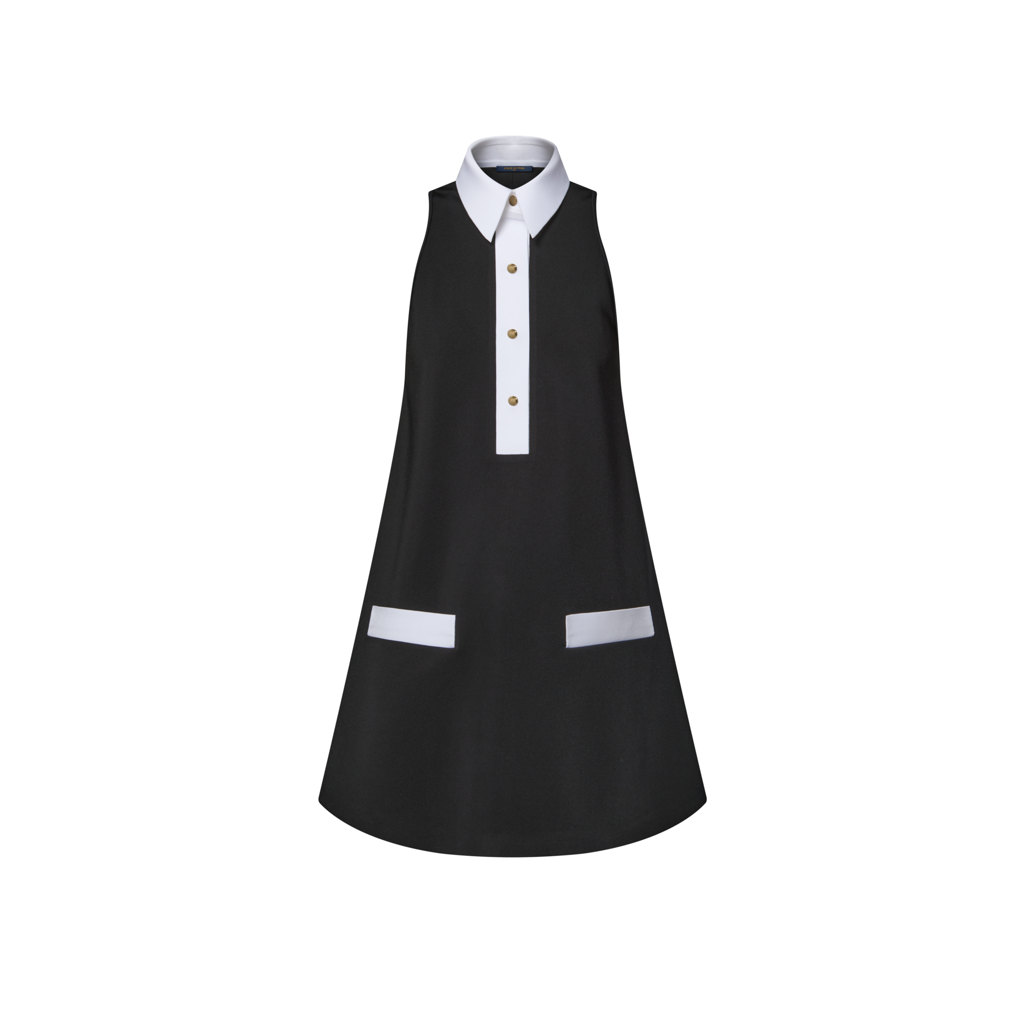 Technical Gabardine Polo Dress  in Women