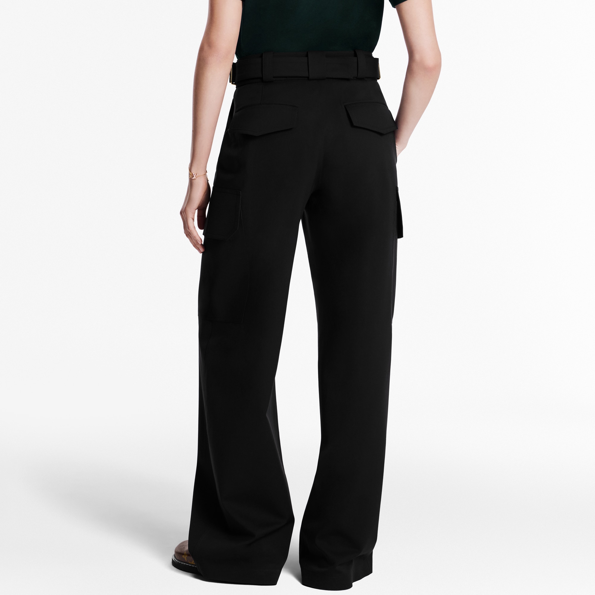 Technical Jersey Cargo Pants  in Women