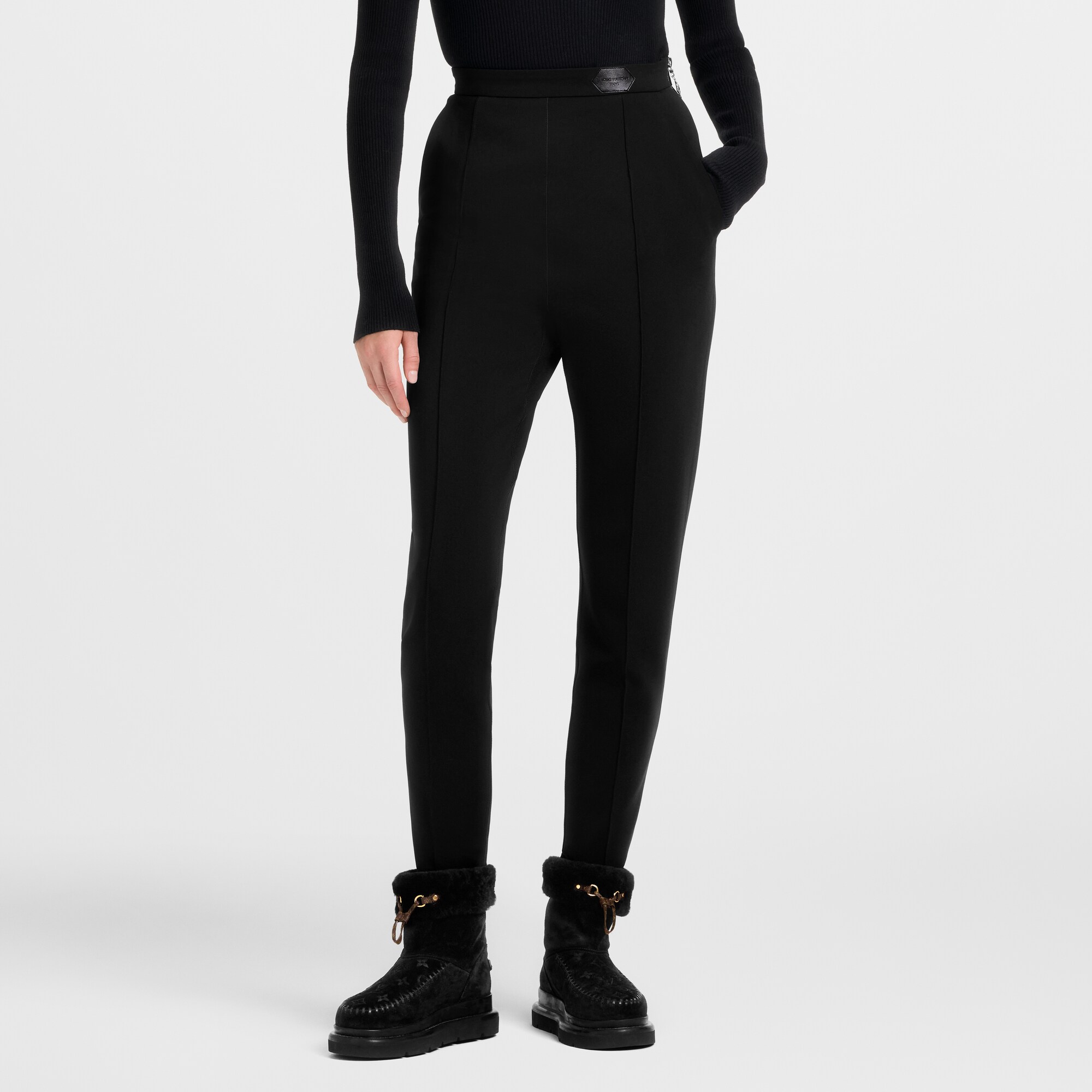 Technical Jersey Stirrup Pants  in Women